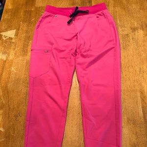 Figs Scrubs Women’s Joggers - Electric Orchid